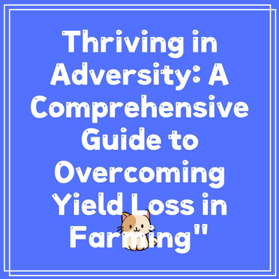 Thriving in Adversity: A Comprehensive Guide to Overcoming Yield Loss in Farming”